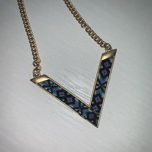 “V” shaped necklace